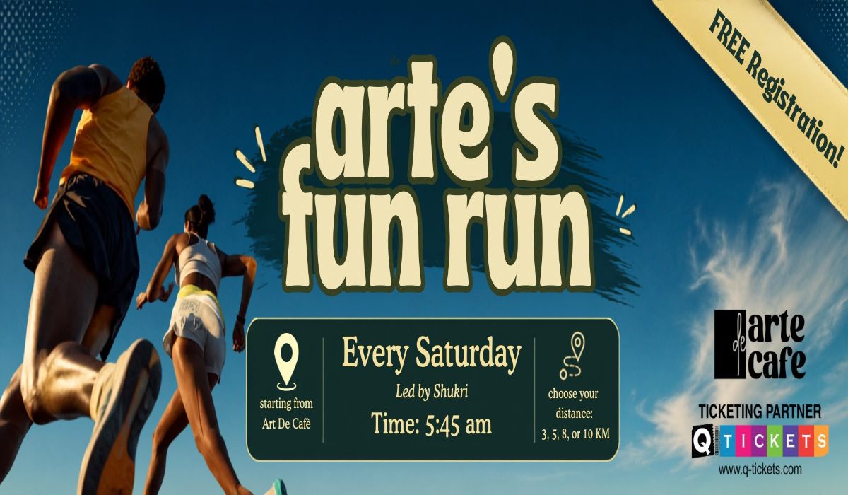 Arte's Fun Run: Lace Up for a Free Weekly Community Run in Manama